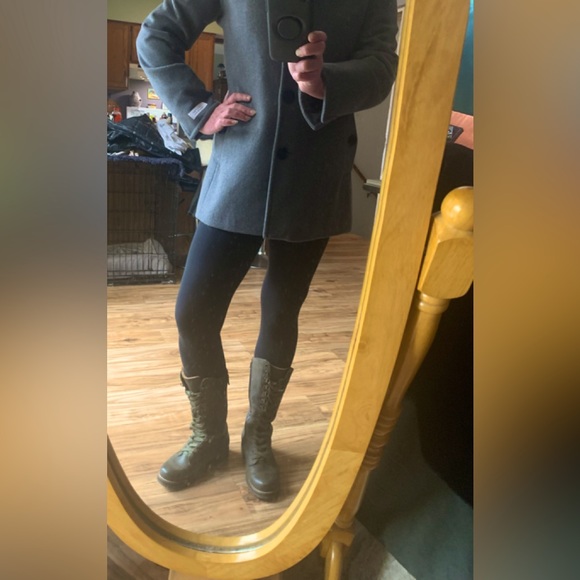 🔥Calvin Klein (wool/pol/cashmere) Pea Coat - Picture 7 of 13